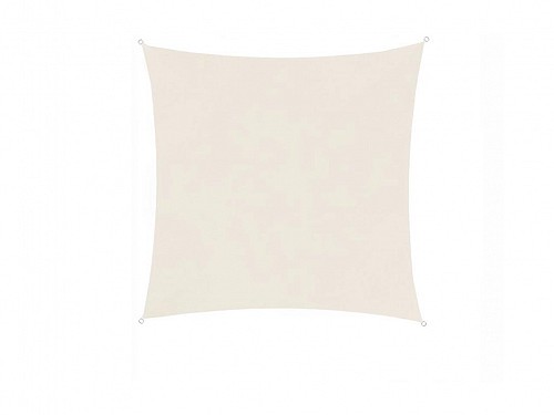 Αντηλιακή Τετράγωνη Τέντα Σκίαστρο από πολυεστέρα σε μπεζ χρώμα, 3.6x3.6 m, Square shade cloth